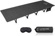 hitorhike compact folding camping 🏕️ cot bed for outdoor backpacking and camping логотип