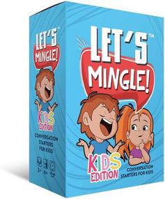 img 4 attached to Interactive Conversation Cards for Kids, Mingle Game with Cognitive Behavioral Therapy (CBT), Mindful Activities, Social Emotional Learning, Critical Thinking, Counseling Prompts, and Growth Mindset