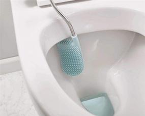 img 3 attached to Versatile Joseph Joseph Flex Toilet Brush: Holder & Storage Caddy Included - Blue