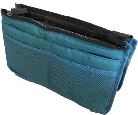 img 4 attached to 👜 Enhanced Travel Insert Handbag Organizer with 12 Spacious Pockets by Perfect Life Ideas