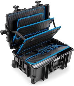 img 4 attached to 🧳 B&W International Jumbo 6700 Outdoor Tool Case: Ultimate Storage Solution with Pocket Tool Boards in Sleek Black Design