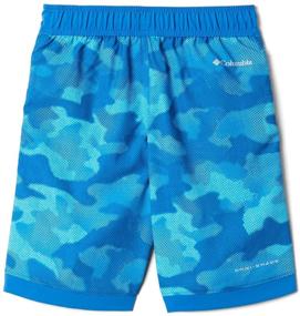 img 3 attached to Columbia Shores Boardshort Collegiate Texture Stripe Boys' Clothing for Swim