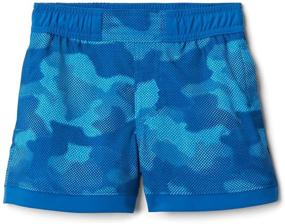 img 2 attached to Columbia Shores Boardshort Collegiate Texture Stripe Boys' Clothing for Swim