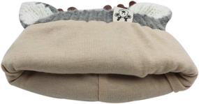 img 1 attached to ❄️ Winter Bowknot Beanie for Toddler Boys - RARITYUS Accessories