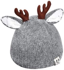 img 4 attached to ❄️ Winter Bowknot Beanie for Toddler Boys - RARITYUS Accessories