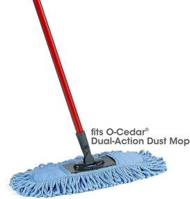 img 2 attached to 🧹 O-Cedar Every Which Way, Blue Flexible Dust Mop Refill