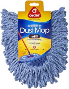 img 1 attached to 🧹 O-Cedar Every Which Way, Blue Flexible Dust Mop Refill