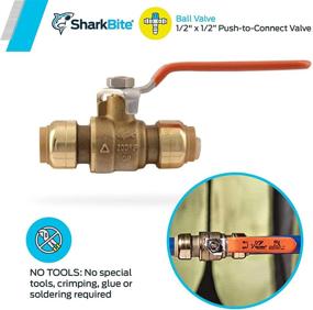 img 2 attached to Efficiently Connect Copper Pipes with SharkBite 22222 0000LFA Valve