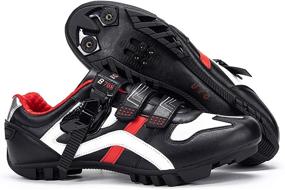 img 4 attached to BUCKLOS Cycling Precise Compatible Sneakers: Optimal Men's Shoes for Athletic Performance