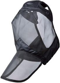 img 2 attached to Harrison Howard CareMaster Fly Mask Standard with Nose - Piano Black