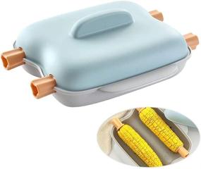 img 1 attached to 🌽 Corn On The Cob Microwave Cooker Set