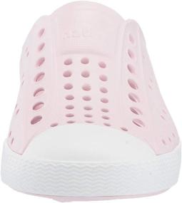 img 3 attached to Native Shoes Jefferson Child - Milk Pink/Shell 👟 White C6 M US: Comfortable and Stylish Footwear for Kids