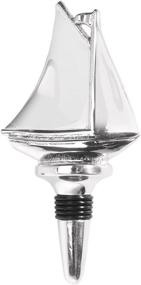 img 1 attached to 🍷 Mariposa Sailboat Bottle Stopper: Nautical Elegance for Wine Enthusiasts