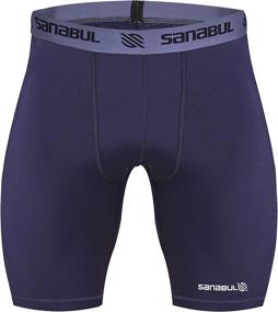 img 2 attached to Sanabul Compression Shorts Large Black Sports & Fitness for Other Sports