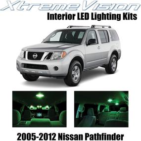 img 4 attached to XtremeVision Interior LED For Nissan Pathfinder 2005-2012 (10 Pieces) Green Interior LED Kit Installation Tool