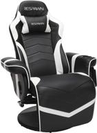 upgrade your gaming experience with the respawn rsp-900 racing style reclining gaming chair - white логотип