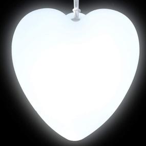 img 3 attached to 💡 DEKE- Светильник для сумки сердечной формы LED: оригинальный иллюминатор для сумок!