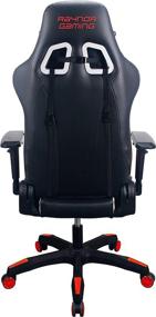 img 2 attached to 🕹️ Raynor Gaming Energy Pro Series Ergonomic Gaming Chair with Outlast Cooling Technology, High Back Racing Style, Adjustable Armrests, Mesh and PU Leather, Lumbar and Headrest Pillow, Red