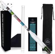 🍷 chefast triple-scale hydrometer combo set for wine, beer, mead, kombucha - alcohol hydrometer with cleaning cloth and storage bag - abv, brix, and gravity tester - home brewing supplies logo