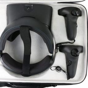 img 1 attached to 📦 Protect and Organize Your Oculus Rift S with Khanka Hard Travel Case - The Ultimate VR Gaming Headset Storage Solution