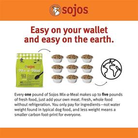 img 1 attached to 🐶 Sojos Mix-A-Meal Pre-Mix: All-Natural Dehydrated Dog Food