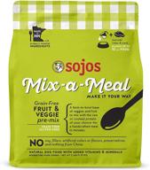 🐶 sojos mix-a-meal pre-mix: all-natural dehydrated dog food logo