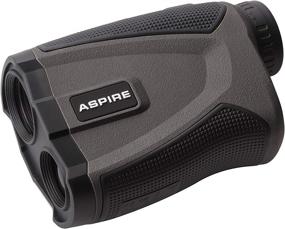 img 1 attached to 🏌️ Aspire Golf Platinum Laser Rangefinder: Slope, 6X Magnification, 1000 Yards, Pin Seek, Target Lock, Vibration Alert, Noise Filtration, IPX5 Water Resistance - Includes Case and Battery.