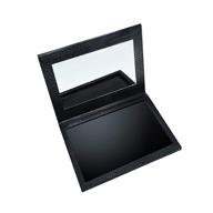 allwon magnetic empty makeup palette with mirror 🖤 for eyeshadow lipstick blush powder (black) - enhanced seo logo