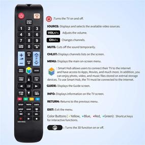 img 3 attached to 📺 Enhance Your TV Experience with OMAIC Universal TV Remote Control for Samsung LCD LED HDTV 3D Smart TV Models