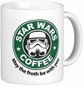 img 1 attached to May the Froth Be With You: Hilarious 11 Ounces Coffee Mug