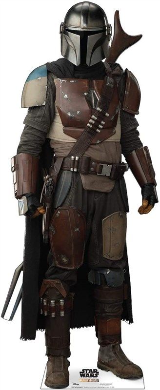 advanced graphics mandalorian cardboard standup 로고