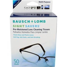 img 4 attached to 🧴 Simplify Lens Cleaning with Sight Savers Peel & Reseal Pre-Moistened Lens Wipes: 50 ct