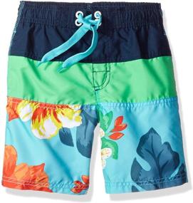 img 2 attached to 🩲 Kanu Surf Optic Stripe Trunk: Stylish Boys' Swimwear for Ultimate Comfort