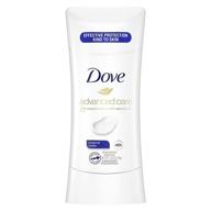 dove advanced care original clean women's antiperspirant deodorant stick - 48-hour protection & comfortable underarms, 2.6 oz logo