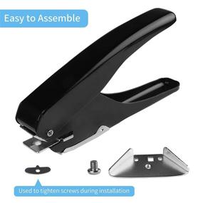 img 3 attached to 🔪 Effortless Edge: STAPENS Heavy Duty Corner Rounder Punch for ID Cards, Paper Crafts, Laminating, Scrapbooking, and Photos