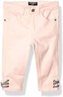 🌸 adorable xoxo girls toddler stretch ruffle clothing, pants & capris: a fashionable choice for little girls logo
