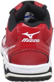 img 2 attached to 👟 Mizuno Men's Trainer Shoes in Black and White