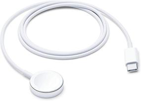 img 1 attached to ⌚ Удобное магнитное зарядное устройство для Apple Watch с кабелем USB-C длиной 1 м