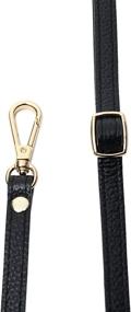 img 2 attached to 👜 Lam Gallery Genuine Leather Purse Straps – Adjustable Shoulder & Crossbody Straps for Handbags