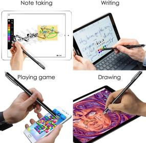 img 3 attached to 🖊️ Long Stylus Pens for Touch Screens - iPad, Tablets, Cell Phone, and More