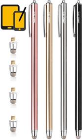 img 4 attached to 🖊️ Long Stylus Pens for Touch Screens - iPad, Tablets, Cell Phone, and More