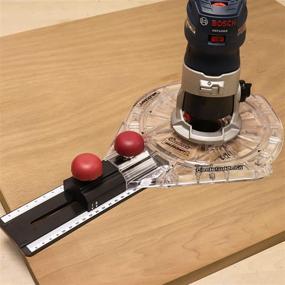 img 3 attached to 🔵 Milescraft 1210 Small Circle Compass - Enhanced Router Circle Cutting Jig