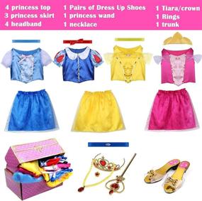 img 3 attached to 👑 Princess Cosplay Accessories Costume for Girls