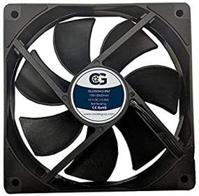 img 2 attached to 🌬️ High Airflow Waterproof IP67 12V Fan - Coolerguys 120MM (120X120X25)