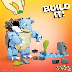 img 2 attached to 🐢 Mega Construx Pokémon Blastoise Building Set