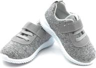 π bless children toddlers breathable black1203 size girls' athletic shoes: lightweight comfort for active play logo