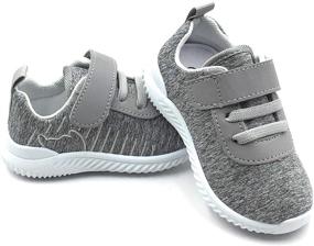 img 3 attached to 👟 Bless Children Toddlers Breathable Black1203 Size Girls' Athletic Shoes: Lightweight Comfort for Active Play