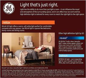 img 2 attached to 🏠 Enhance Your Home Ambience with GE Relax Dimmable Medium 2 Pack