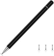 🖊️ ipad stylus pen, digiroot stylist pen with magnetic cap, stylus for touch screens - compatible with apple/iphone/ipad/mini/air/android/surface/tablet/laptop (black) logo