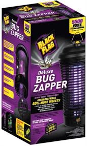 img 1 attached to 🪰 Black Flag BZ-40-DX: Powerful 40-Watt Deluxe Bug Zapper for Outdoor Spaces
